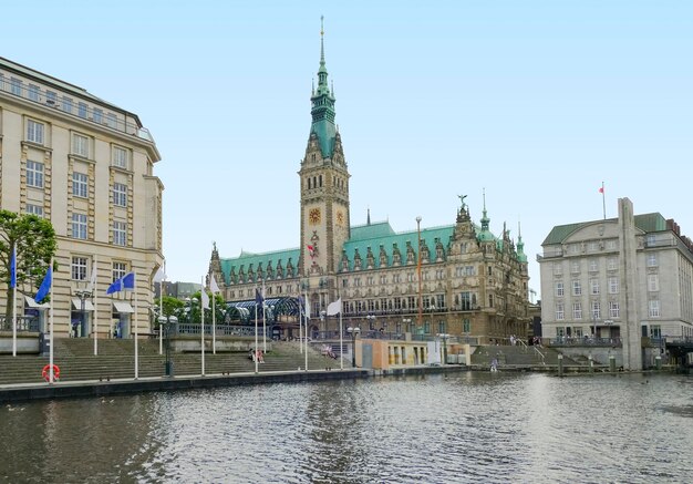 Binnenalster w Hamburgu