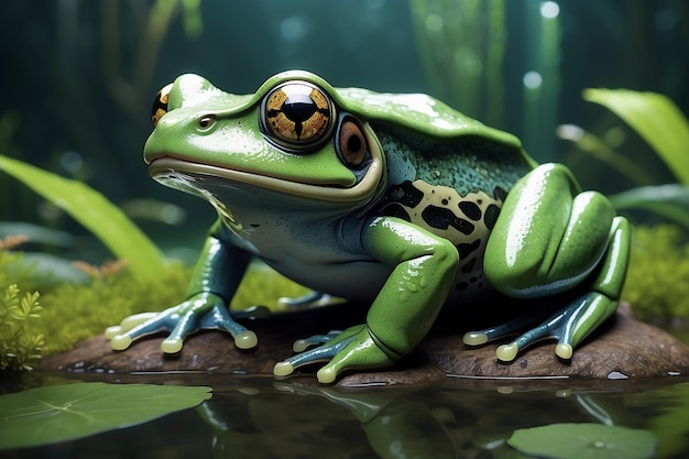 Zdjęcie biodigital bullfrog