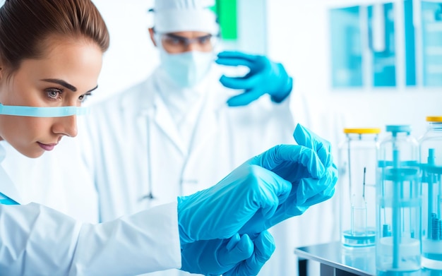 Biologia człowieka i technologia farmaceutyczna na tle laboratoryjnym