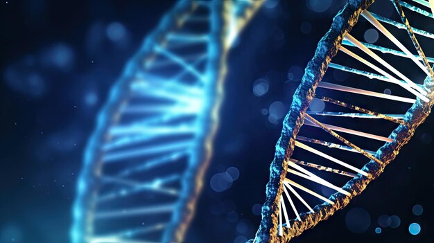 Biologia komórki ludzkiej Struktura molekularna DNA Generatywna AI