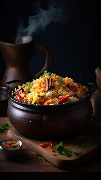 Biryani to mieszanka ryżu