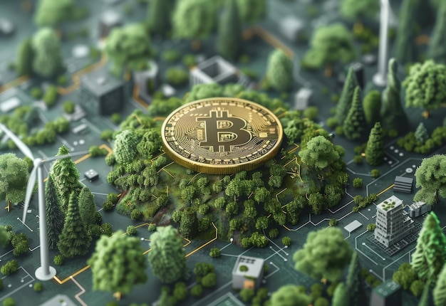Bitcoin na modelu miejskim