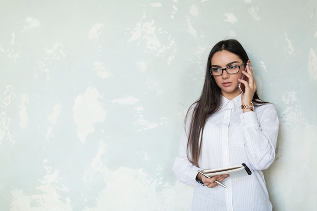 Bizneswoman Ma Rozmowę Telefonicza