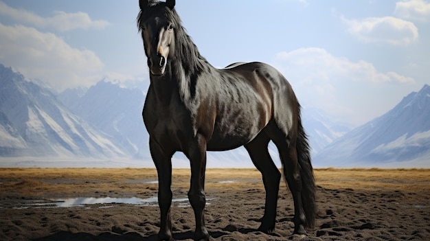 Black Horse HD 8K Tapety fotograficzne