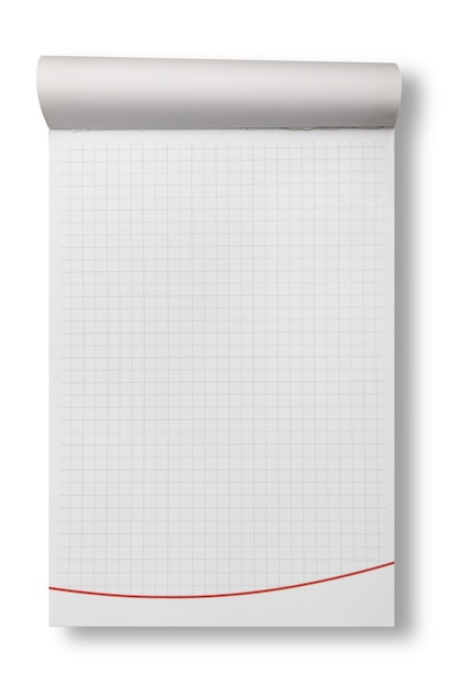 Blank notebook