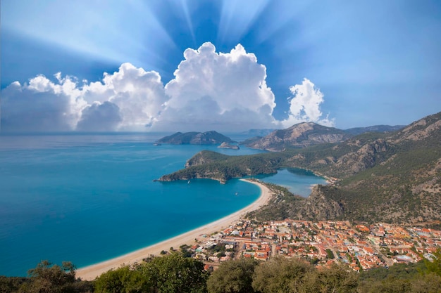 Błękitna Laguna w Oludeniz Fethiye w Turcji