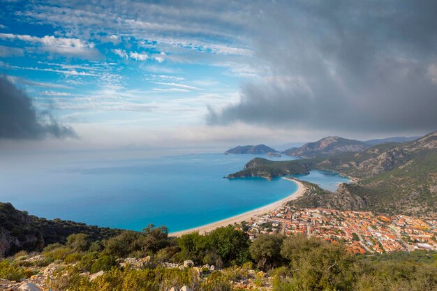 Błękitna Laguna w Oludeniz Fethiye w Turcji