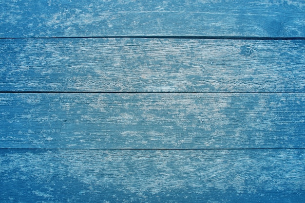Błękitnego rocznika tekstury stołu drewniany tło