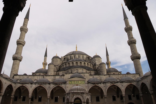 Zdjęcie błękitny meczet sultanahmet