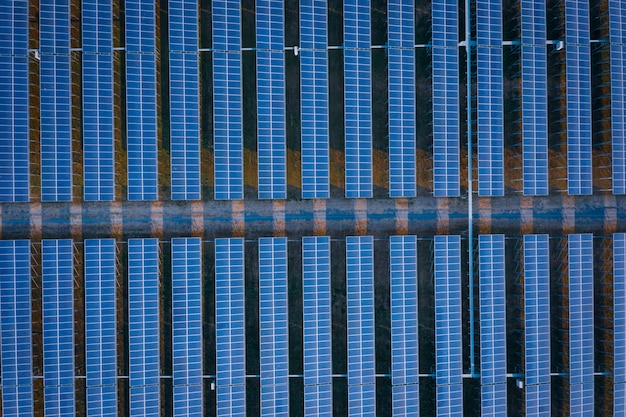Błękitny Panel Wykłada Ogniwo Słoneczne Energetycznego Biznes I Przemysł Czystą Władzę Elektryczną W Tajlandia