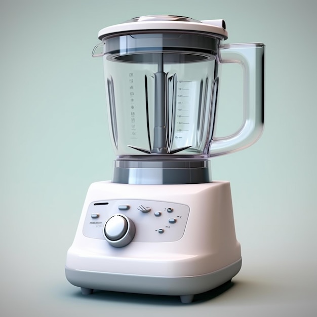 Blender Cook Machine białe tło AI generowane