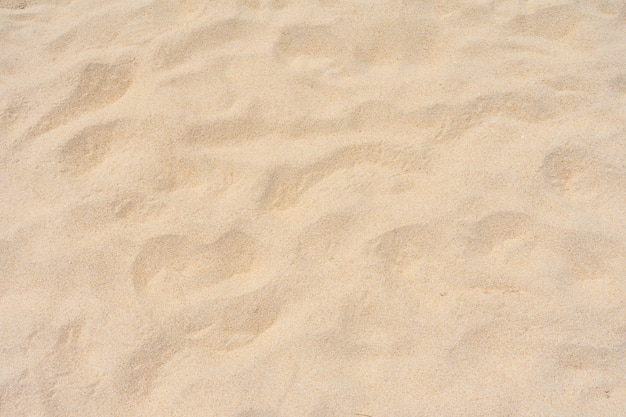 bliska tekstury piasku na plaży