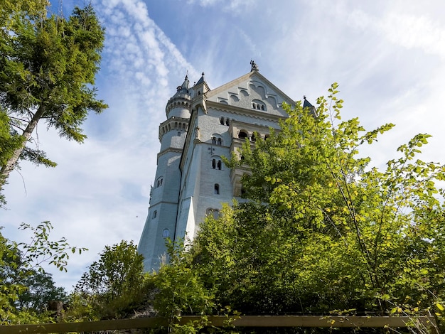 Blisko zamku Neuschwanstein w Essen