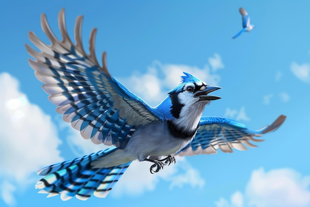 Blue Jay Ballad Melodies of the Sky (Błękitna balada melodii nieba)