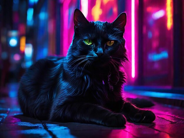 Błyski w cieniu NeonNoir Familiar