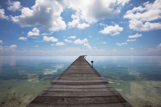 Boardwalk na plaży