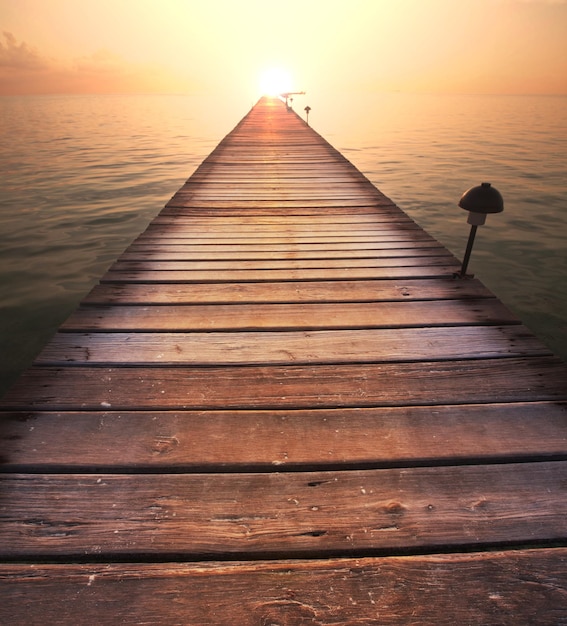 Boardwalk na plaży