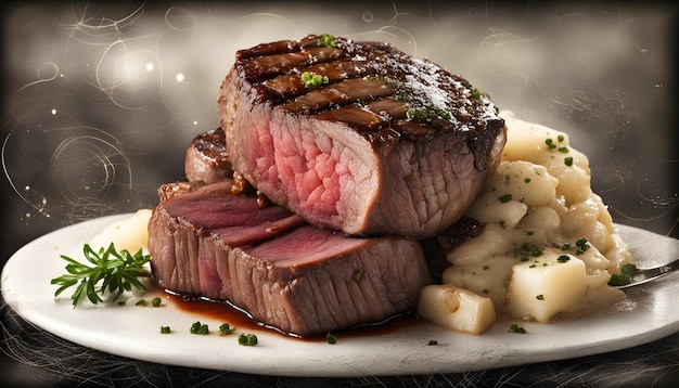 Boeuf Bourginnon Filet Mignon Befsztyk