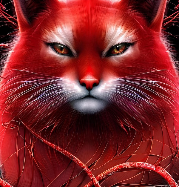 bóg-kot czerwonych nici przeznaczenia