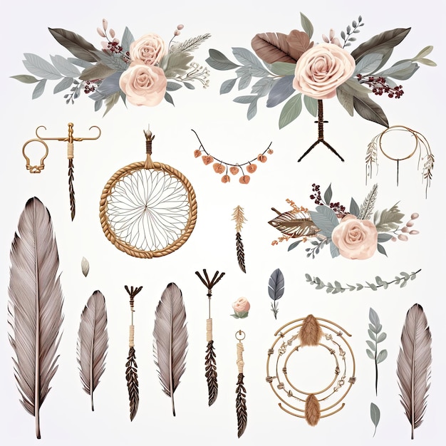 Zdjęcie boho wedding clip art