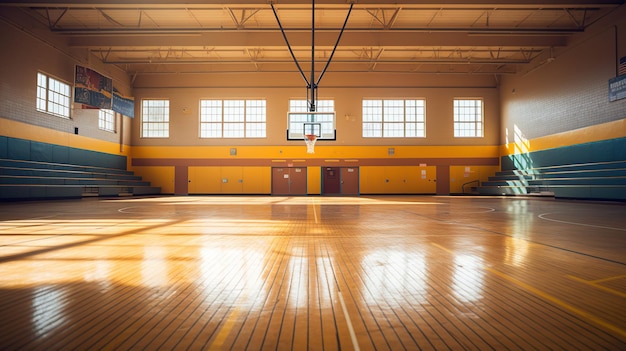 boisko do koszykówki arena sportowa