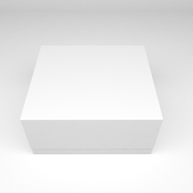 Bok perspektywy szuflady na białym tle na białym tle