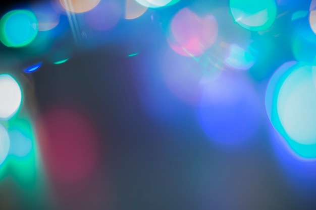 Bokeh świateł na tle.
