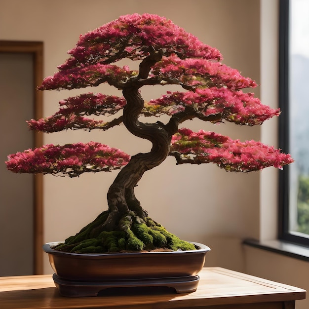 Zdjęcie bonsai bardzo fajne tło