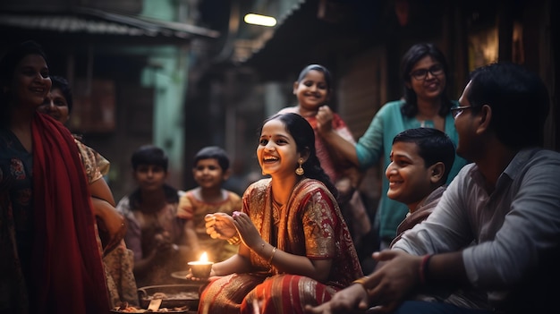 Boskie święto urzekających obchodów Durga Puja