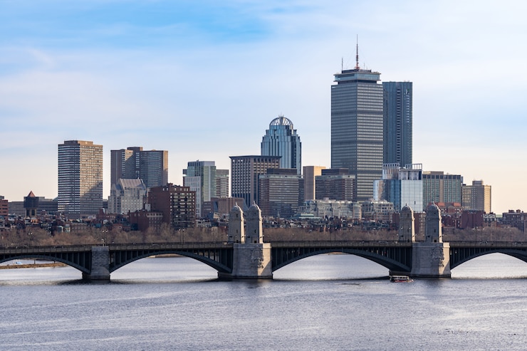 Zdjęcie boston downtown