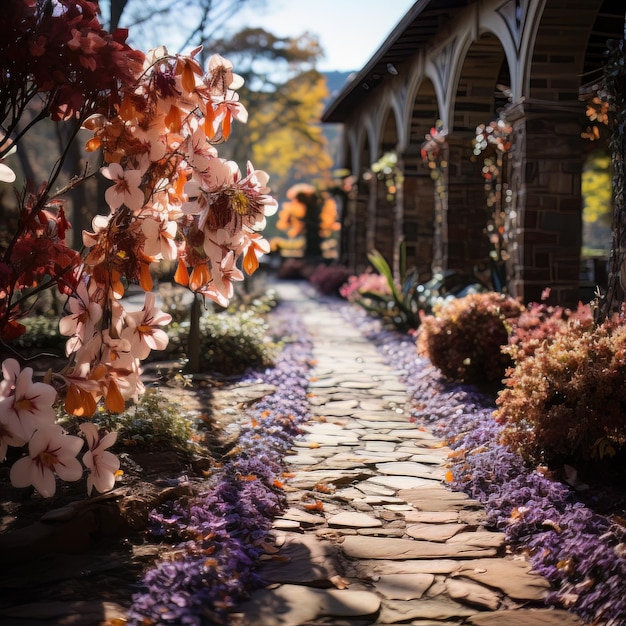 Botanical Haven Bliss Flower Garden Zdjęcie