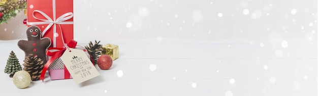 Boże Narodzenie I Nowy Rok Pudełko Na Prezent Z Ozdobnym Ornamentem