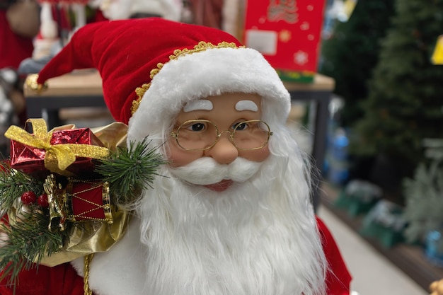 Boże Narodzenie Święty Mikołaj Zabawki Lalki Zabawka Mikołaje w sklepie