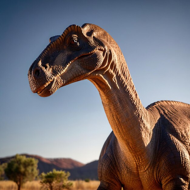 Brachiosaurus przedhistoryczne zwierzę dinozaur dzikiej przyrody fotografia przedhistorycznych zwierząt dinozaury dzikie zwierzęta