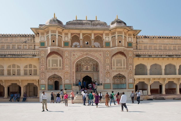 Brama Ganesh w Amber Fort niedaleko Jaipur