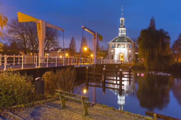 Brama Miejska Leiden Zijlpoort