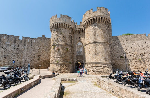 Brama Morska Brama Morska na Rodos Grecja