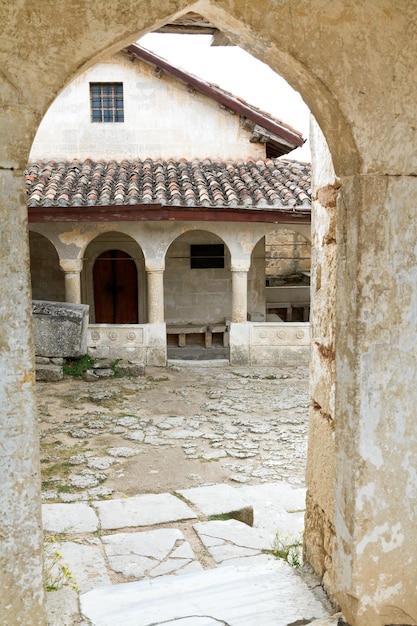 Brama Na Dziedziniec Synagogi Kenesas W Chufutkale