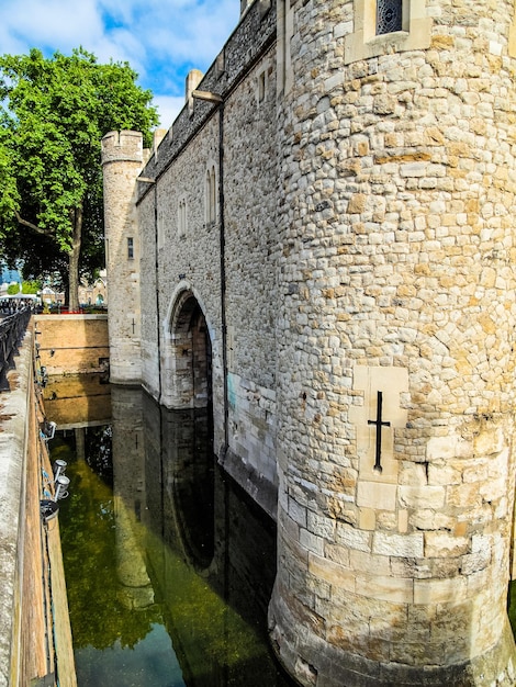 Brama zdrajców HDR w Tower of London