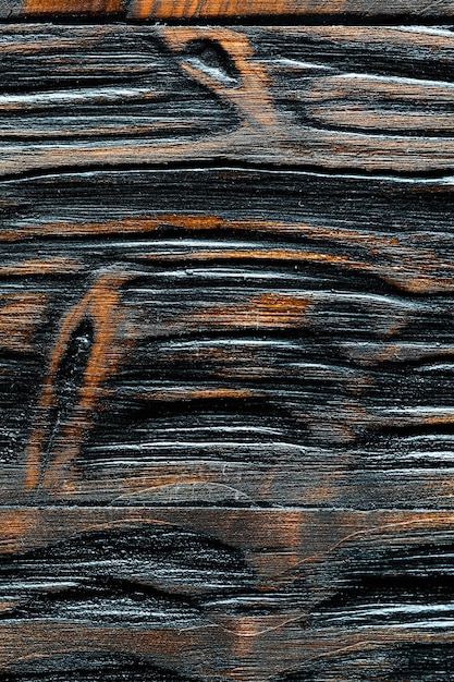 Zdjęcie brązowe teksturowane drewniane tło w stylu retro