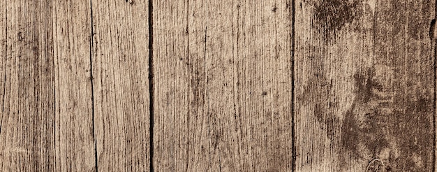 brązowe tło tekstury starego drewnianego tła panoramicznego