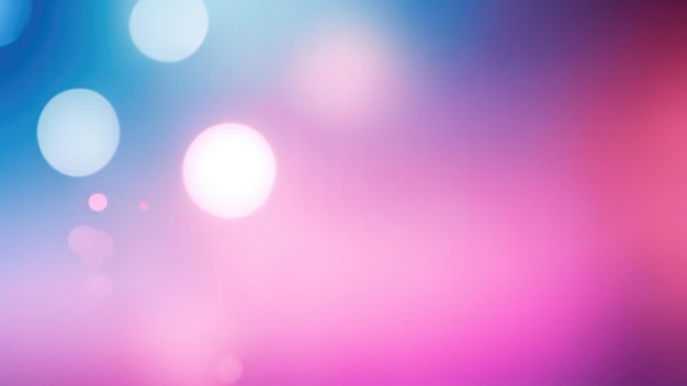 Brązowo-niebieski i różowy gradient bokeh abstrakcyjne rozmycie tła