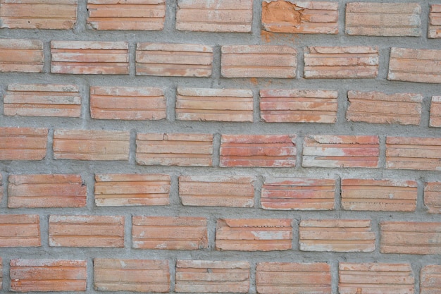 Brązowy mur z cegły tło dla tekstu
