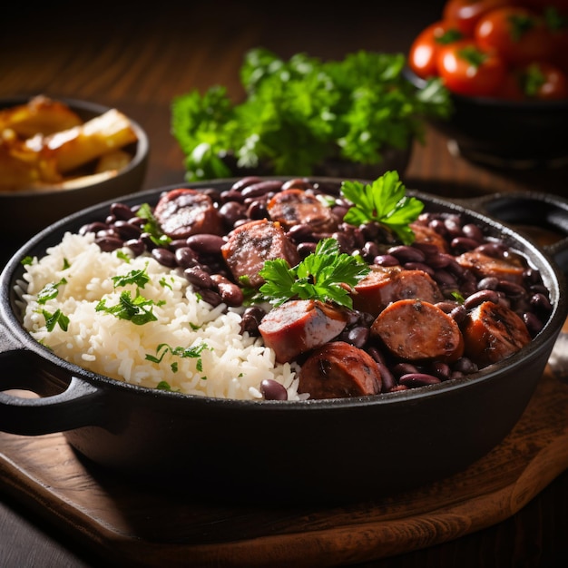 Brazylijska tradycyjna Feijoada