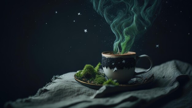 Brewing Imagination Coffee Stars i Zielony Mech