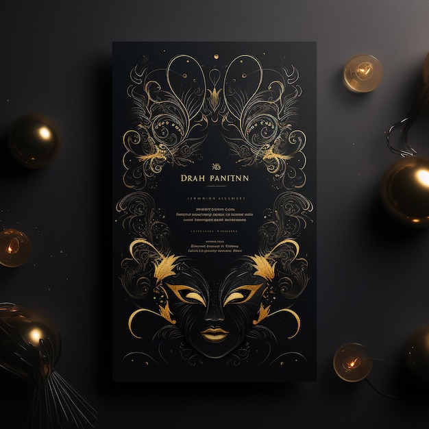 Brochury ze złotym błyszczącym piękne brochury z pałeczek do dekoracyjnej dekoracji ilustracja wektorowa