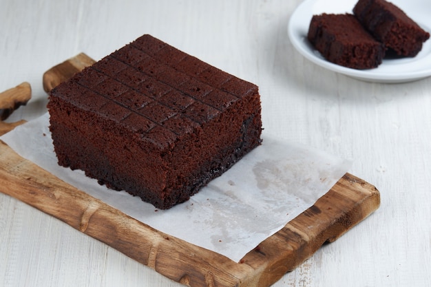 Brownies Kukus czyli czekoladowe brownie na parze w indonezyjskiej wersji słynnych amerykańskich brownie