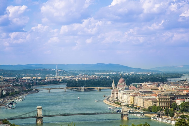 Budapeszt Węgry Dunaj