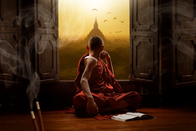 buddyjski nowicjusz przed wszechświatem