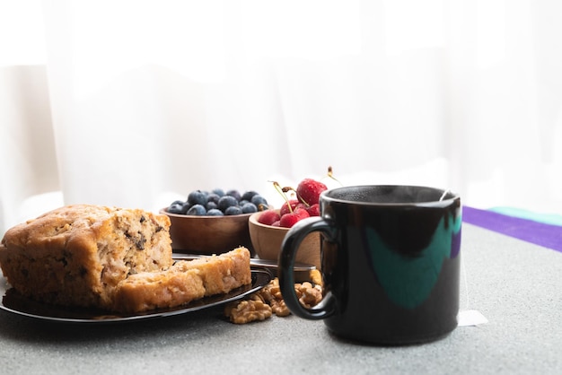 Budin de frutos rojos godne pozdrowienia